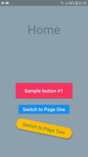 basic screen navigation with buttons