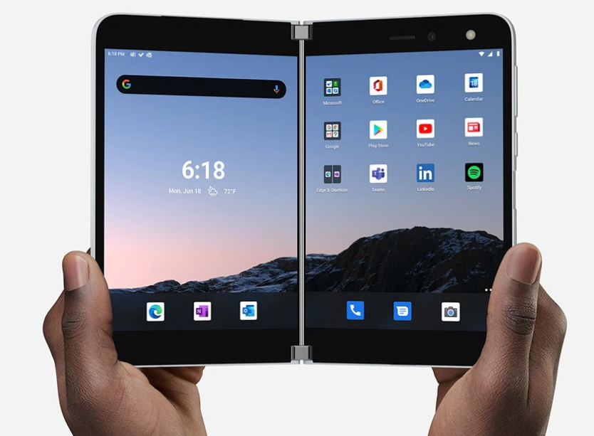A Microsoft Surface Duo Android támogatással érkezik