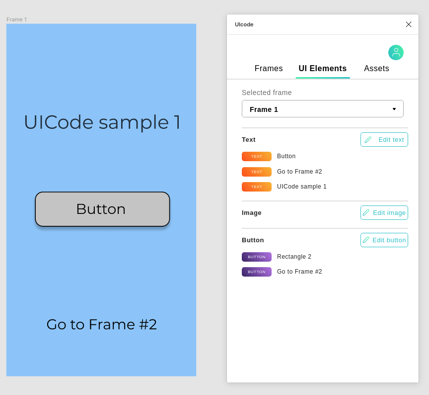 UICode low-code beállítások